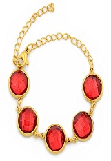 graceful mini heart dangle anklet for babies and kids